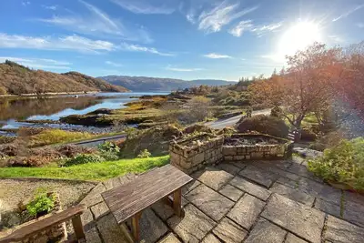 Image de Maison de luxe au bord du lac avec une vue imprenable sur le Loch Sunart, Salen, hôtel 400m à pied