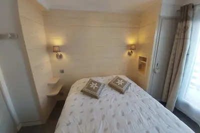 Image de Skis aux pieds Appartement Lys Oranges, pour vos vacances à Megeve, 4 p