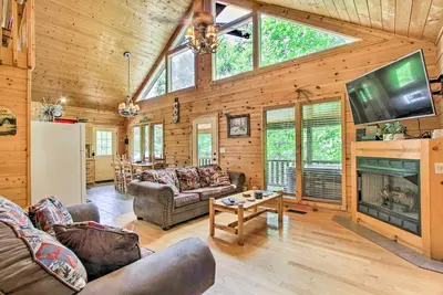 Image de Nouveau! Sevierville Cabin w / Views ~ 12 Mi à Dollywood