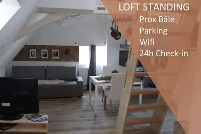 Image de ❤️ La Grange/ Loft Neuf De Standing Prox Bale