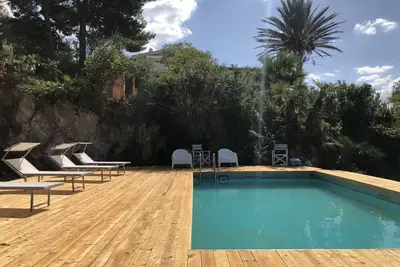 Image de Scopello Piscine privée et accès à pied à la plage - WiFi -A/C