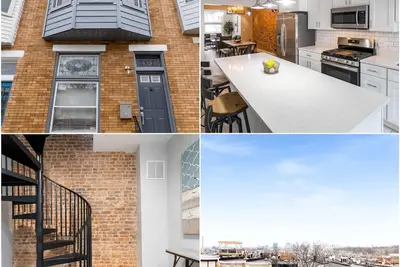 Image de Maison mitoyenne magnifiquement rénovée dans le canton branché, allée de stationnement privé