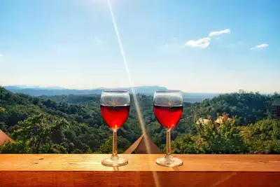 Image de Évasion Smoky Mountain avec une vue imprenable! Proche de tout!