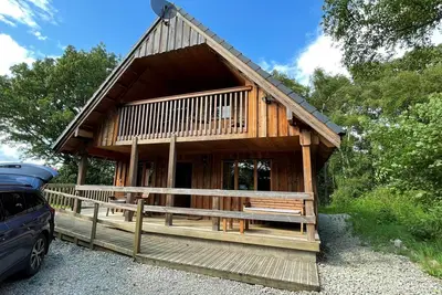 Image de Deveron Lodge - Log Cabin dans les bois, confortable, paisible, confortable