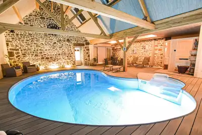 Image de chambres d'hotes normandie la brocherie spa piscine intérieur sauna, jacuzzi