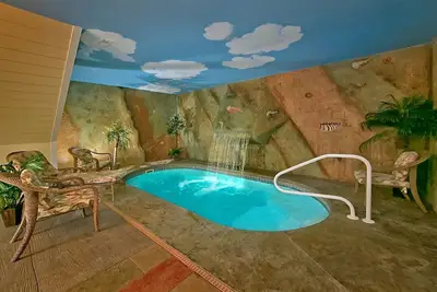 Piscine intérieure privée Chalet - 4 personnes