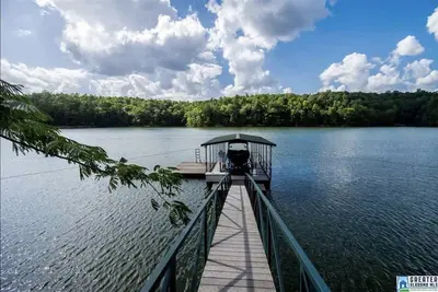 Image de Cabane cachée sur le lac Lewis Smith