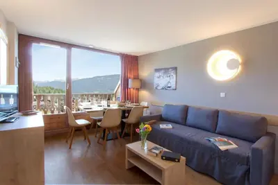 Image de Wifi, 100m du centre station, piscine, balcon, télévision, casier à ski, 31-37m², Morillon