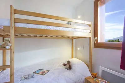 Image de Chalet, wifi, remise en forme, piscine, terrasse, balcon, télévision, casier à ski, 45m², Valmeinier