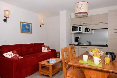 Image de Remise en forme, piscine, télévision, casier à ski, 23m², Vars