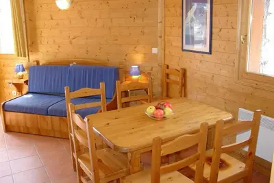 Image de 150m du centre station, parking, 32m², La Plagne