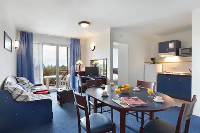 Image de Wifi, vue montagne, remise en forme, terrasse, balcon, télévision, casier à ski, 27m², Pyrénées 2000