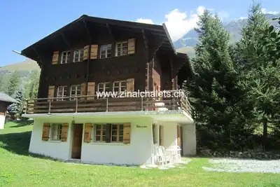 Image de Appartement en chalet à Zinal - 3 chambres à 2 lits - séjour (2 lits) - Tv câblée - cuisine - lave-v