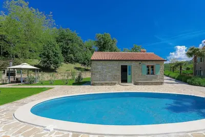 Image de Maison de vacances privée avec climatisation, Wifi, piscine privée, Tv, patio, vue panoramique