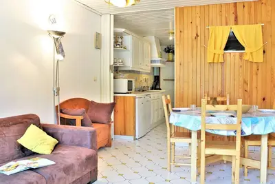 Image de Appartement 2 Pièces 6 Couchages, Pied de Pistes, Exposé Sud, Animaux Admis