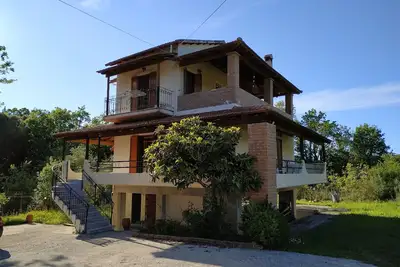 Villa Dimitris dans le village d'Afra