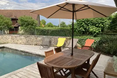 Image de Maison périgourdine, au calme, et Piscine Privative ÉCOLOGIQUE eau naturelle, Wifi