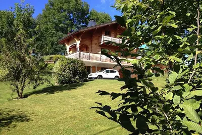 Image de Chalet traditionnel Haute-Savoie près du lac Léman. 10 couchages