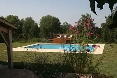 Image de Ferme gasconne avec piscine privée