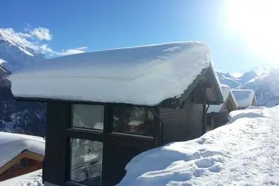 Image de Grand chalet exclusif de 6 pièces (160m2) pour 10 personnes sur 2000m Lauchernalp / Lotschental,