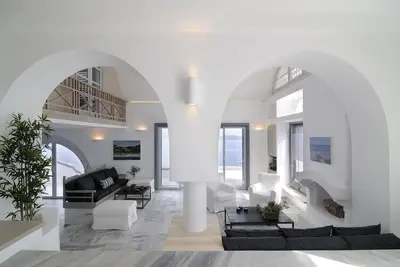 Image de Villa de luxe élégant avec une vue imprenable