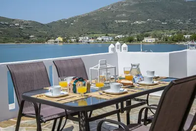 Image de Cycladic Deluxe House avec vue splendide sur la mer