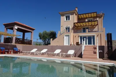 Image de Villa Melilofos Panorama avec vue fantastique et proche des plages de la mer Egée