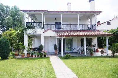 Image de Villa avec jardin près de Plaka Litochoro et Leptokarya, sous Olympe