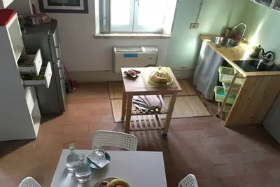 Image de La Fratta art-house en Ombrie. Spacieux et élégant appartement de deux pièces avec mezzanines