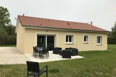 Image de Maison individuelle neuve à 200m de la digue du Der 6 couchages  + garage fermé