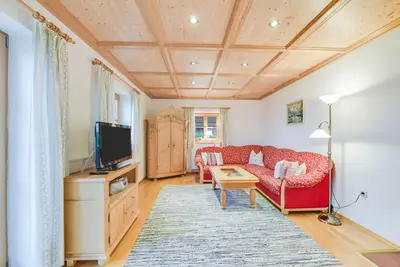 Image de Appartement de vacances \"Morgenrot\" avec vue sur montagne, balcon et jardin