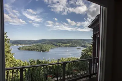 Image de Maison de vacances \"Waldhaus Anne\" à Niedeggen - avec vue sur le Rursee