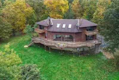 Image de Superbe Hudson Valley Retreat: immense terrasse avec vue, 7 acres, à 90 min de New York