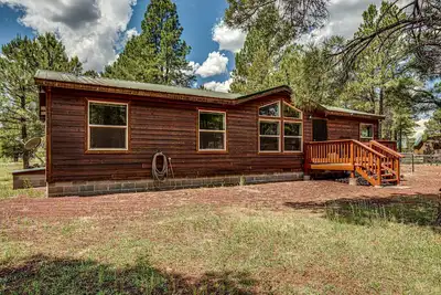 Image de Bull Elk Lodge un chalet confortable dans les bois du nord de l'Arizona