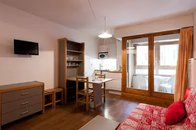 Image de Studio 2* avec balcon, WiFi et parking, centre-ville Brides-les-Bains