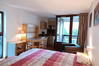 Image de Studio 2* pour 4 pers. , balcon exposé, Wifi, parking, animaux admis