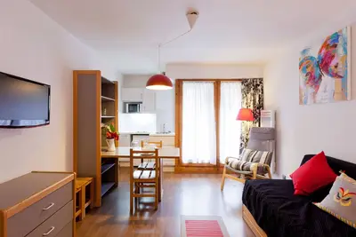 Image de Studio cosy avec balcon sud, WiFi, animaux admis