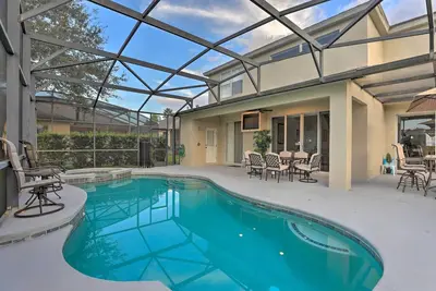 Image de New-Haines City Home avec quai de pêche 20Mi à Disney