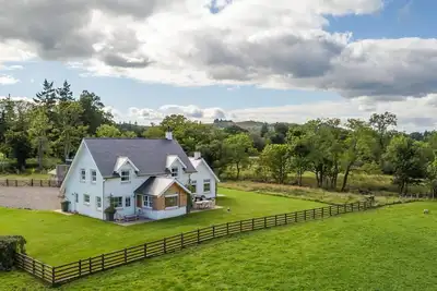 Maison privée dans 60 acres sur les rives du Loch Lomond, 8 personnes