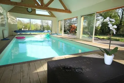 Image de Grande villa familiale **** avec piscine d'intérieur proche Deauville