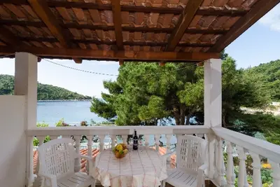 Image de Apartments Franka Saplunara-Chambre Double avec Terrasse et Vue sur la Mer