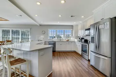 Petit seulement 1 pâté de maisons de l'accès à la plage - 4 Br - 8 personnes