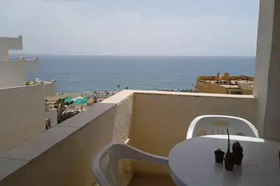 Image de vacances à la plage à Roquetas de Mar