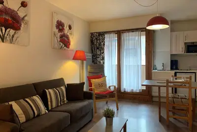 Image de Studio avec balcon sud et Wifi, 4 pers, Brides-les-Bains