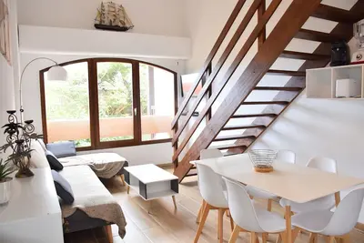 Image de T4 6pers 47m2 (42m2 Carrez) Saint Pierre la Mer, 380m plage, 200m centre ville.