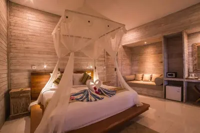 Image de Cottage en bois romantique à Nusa Lembongan, à pied de la plage