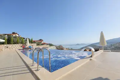 Vtduo: Grand luxe Villa, piscine privée, jacuzzi, des vues sur la mer un-obstrué