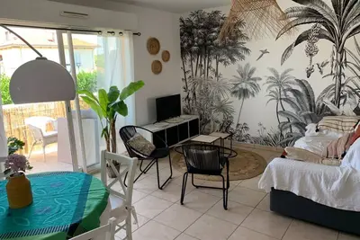 Image de Charmant T2 climatisé à Biscarrosse Plage, à 2 min de la mer, avec balcon et parking inclus