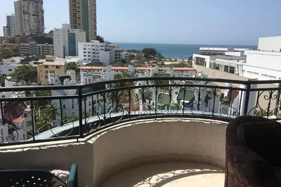 Image de Appartement magique - vue sur la mer des Caraïbes colombienne!