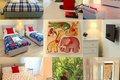 Image de \"Elsa\" propose des chambres avec télévision intelligente et climatisation. Parking. WiFi gratuit.